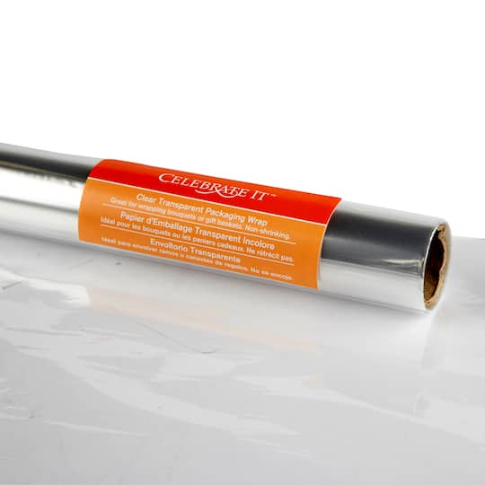 Transparent Packaging Wrap by Celebrate It™